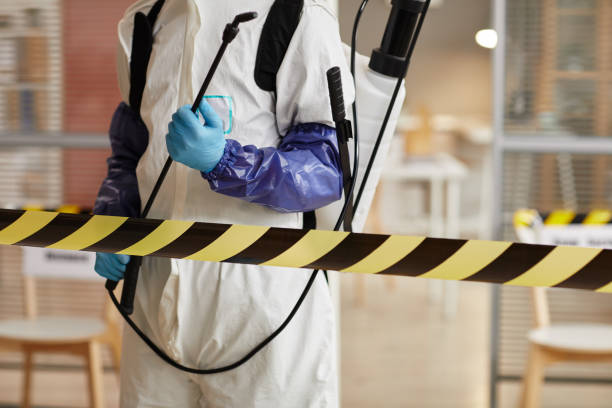 Professional Infectious Disease Decontamination technician working in Ault, CO